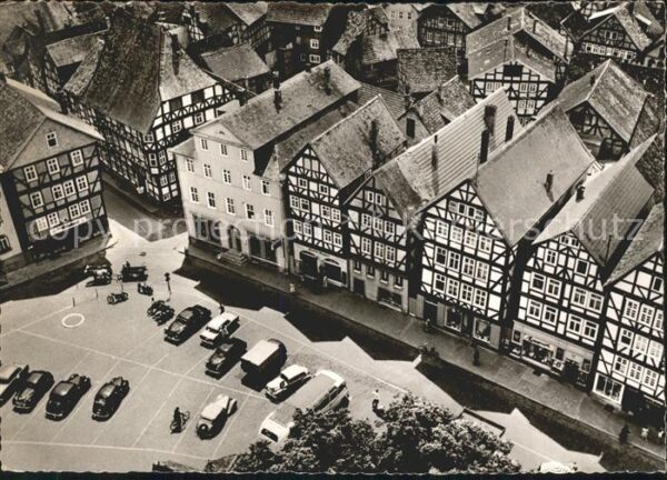 Homberg Efze Fachwerkhäuser Marktplatz