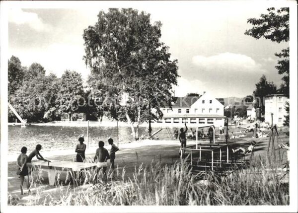 Hetzdorf Halsbruecke Ferienheim Sumpfmühle des VEB Narva