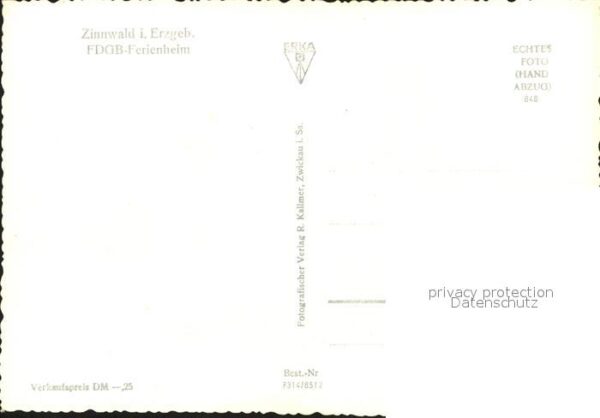 Zinnwald-Georgenfeld FDGB Ferienheim – Bild 2
