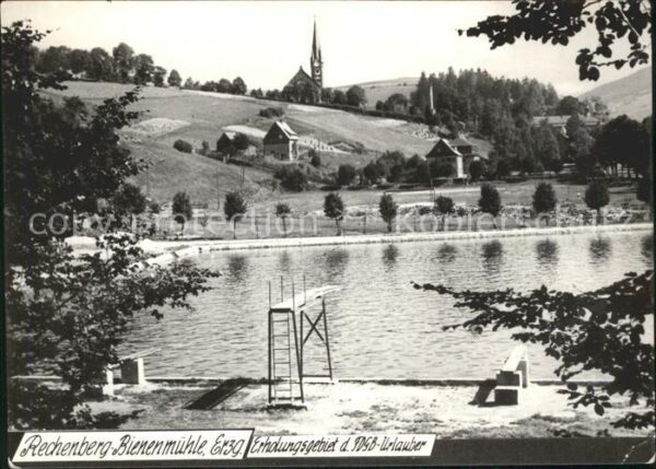 Rechenberg-Bienenmuehle Osterzgebirge Erholungsgebiet FDGB Urlauber