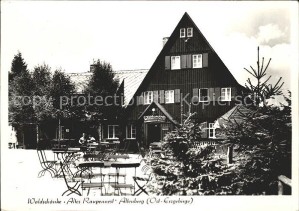 Altenberg Erzgebirge Waldschänke Altes Raupennest