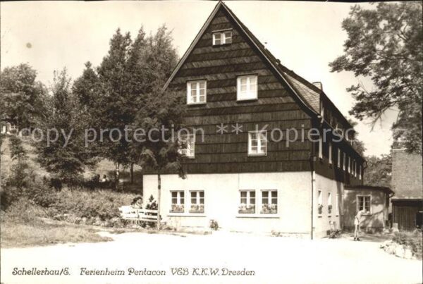Schellerhau Ferienheim Pentadcon VEB KKW Dresden