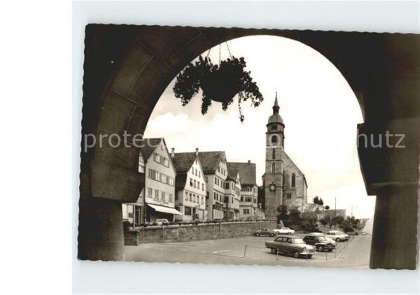 Boeblingen Kirche Strassenansicht