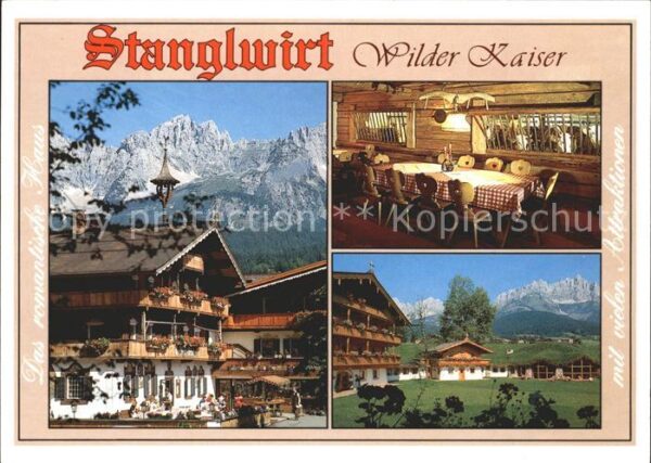 Going Wilden Kaiser Tirol Stanglwirt Restaurant