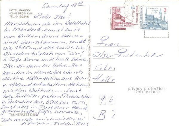 Decin Boehmen Hotel Maxicky – Bild 2