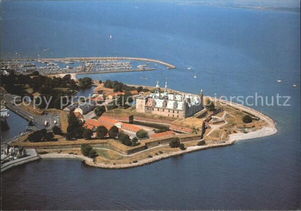 Kronborg Slot Fliegeraufnahme Schloss Burg