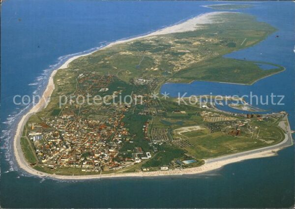 Norderney Nordseebad Fliegeraufnahme