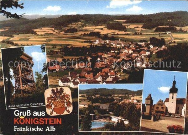 Koenigstein Oberpfalz Aussichtsturm Ossinger