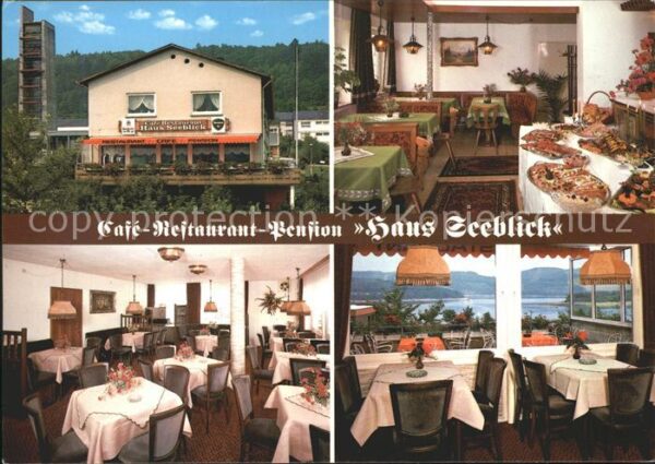 Olpe Biggesee Cafe Restaurant Pension Haus Seeblick