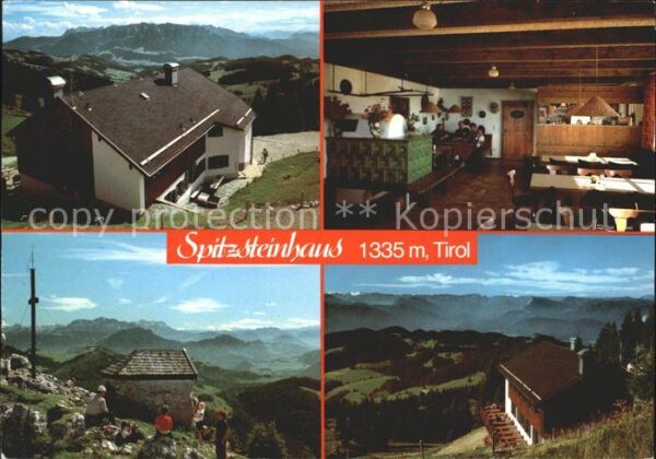 Niederndorf Kufstein Spitzsteinhaus