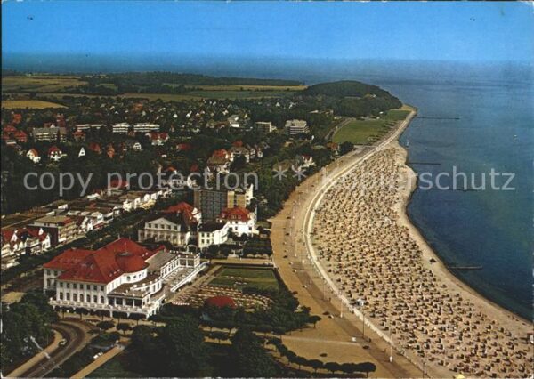 Travemuende Ostseebad Fliegeraufnahme