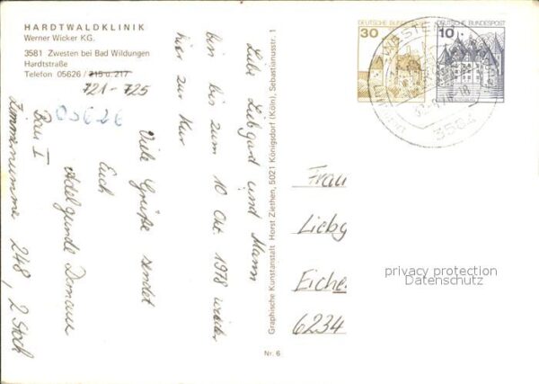 Bad Wildungen Hardtwaldklinik – Bild 2