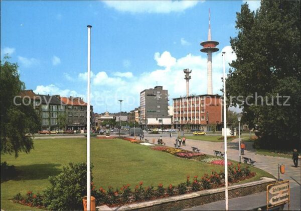 Wesel Rhein Bahnhofsvorplatz