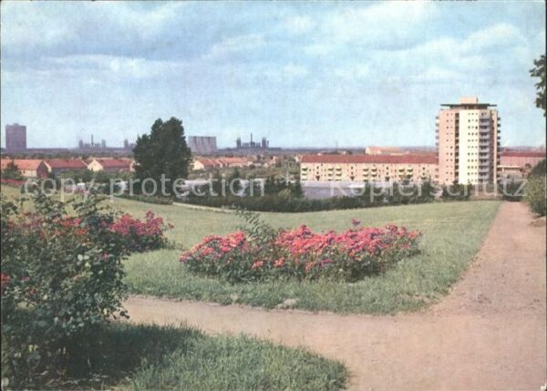 Eisenhuettenstadt Blick vom Rosenhügel