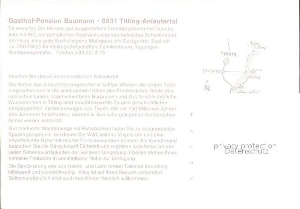 Titting Gasthaus Pension Baumann – Bild 2