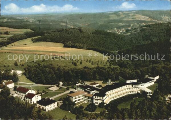 Ennepetal Fliegeraufnahme Sanatorium Königsfeld L