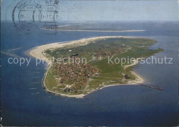 Baltrum Nordseebad Fliegeraufnahme