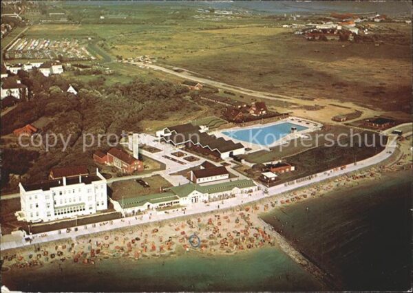 Norderney Nordseebad Fliegeraufnahme