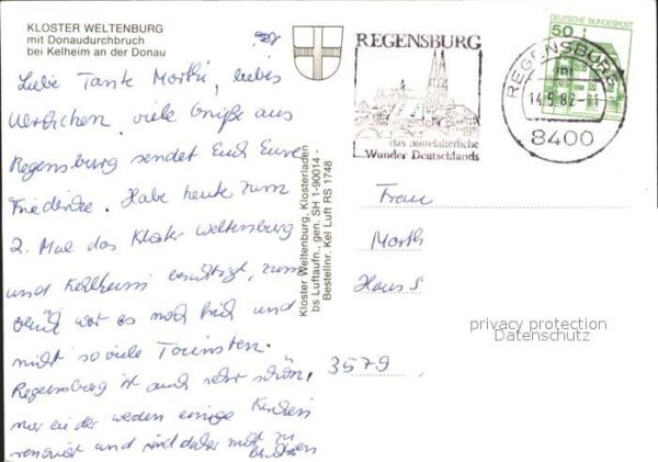 Kelheim Fliegeraufnahme Kloster Weltenburg – Bild 2