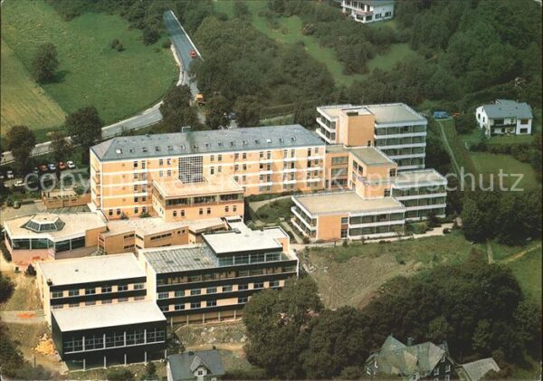 Laasphe Fliegeraufnahme Schlossbergsanatorium