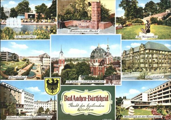 Burtscheid Aachen Kurgarten Landesbad