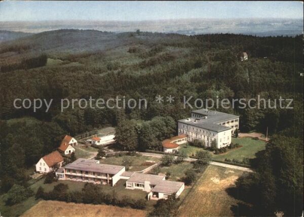 Bad Essen Fliegeraufnahme Kinderkurheim Berghof