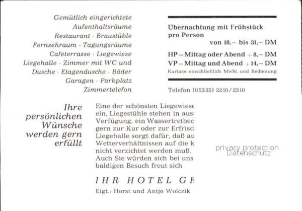 Hahnenklee-Bockswiese Harz Hotel Grantal – Bild 2