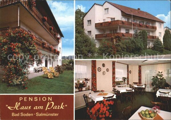 Salmuenster Bad Soden Pension Haus am Park