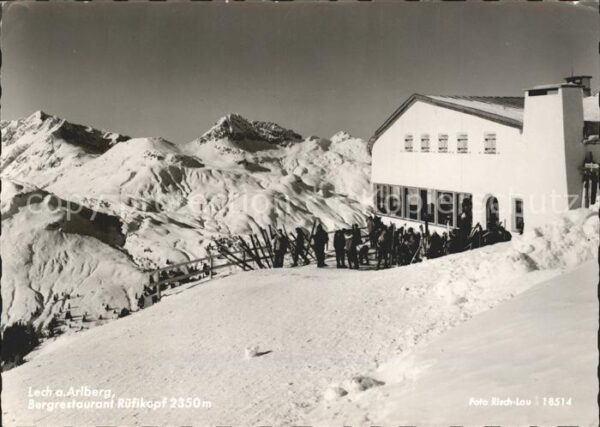 Lech Vorarlberg Restaurant Rüfikopf