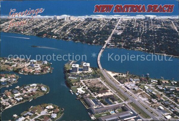New Smyrna Beach Fliegeraufnahme