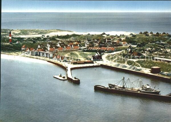 Hoernum Sylt Hafen Leuchtturm