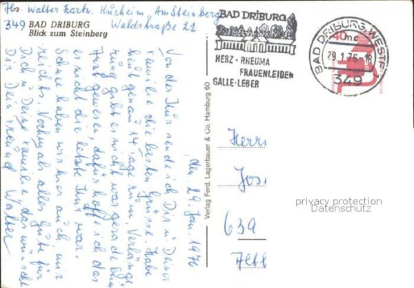 Bad Driburg Fliegeraufnahme mit Steinberg – Bild 2