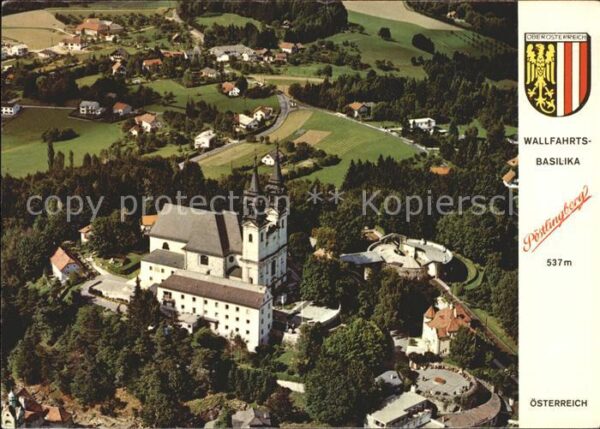 Poestlingberg Fliegeraufnahme Wallfahrstbasilika