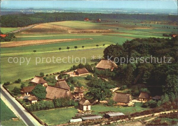 Ehestorf Niedersachsen Fliegeraufnahme Rosengarten