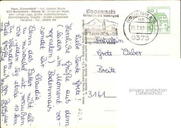 Bodenmais  Haus Sonnenfels – Bild 2