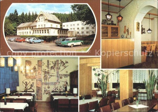 Georgenthal Gotha Ferienheim der Gummiwerke Thüringen