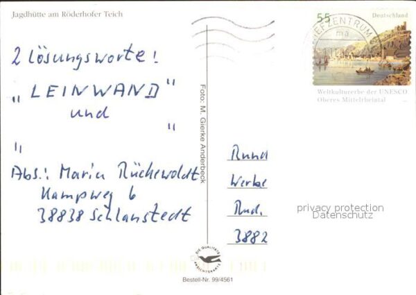 Huy-Neinstedt Jagdhütte am Röderhofer Teich – Bild 2