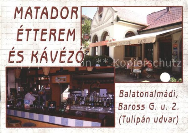 Balatonalmadi Matador Restaurant Cafe