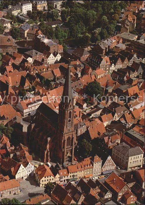 Lueneburg Fliegeraufnahme St. Nicolaikirche