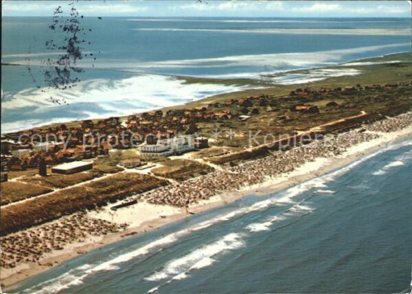 Juist Nordseebad Fliegeraufnahme