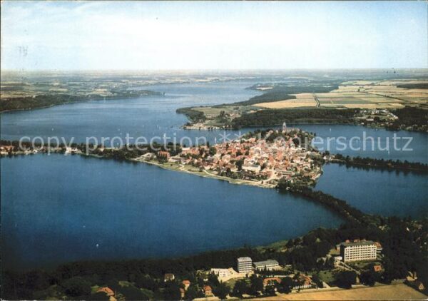 Ratzeburg Fliegeraufnahme Inselstadt