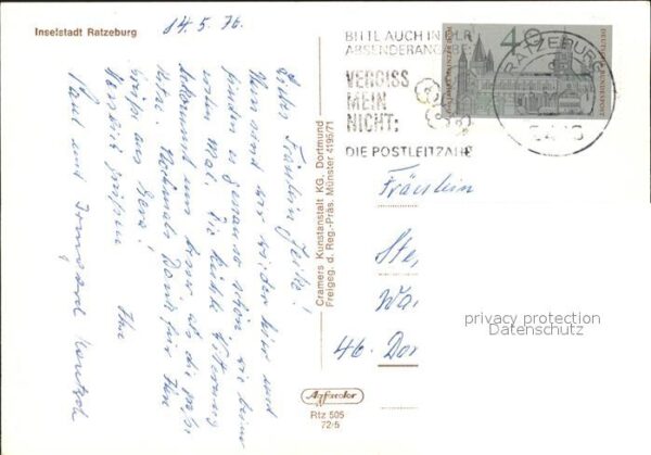 Ratzeburg Fliegeraufnahme Inselstadt – Bild 2