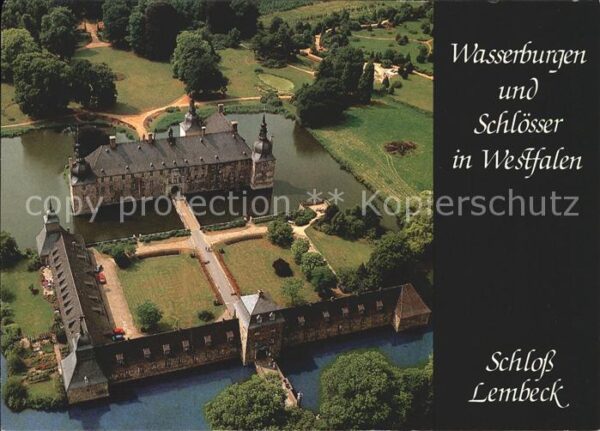 Lembeck Schloss Lembeck Fliegeraufnahme