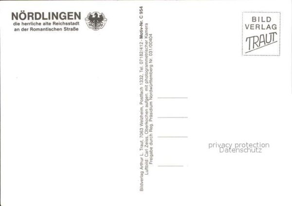 Noerdlingen Fliegeraufnahme – Bild 2