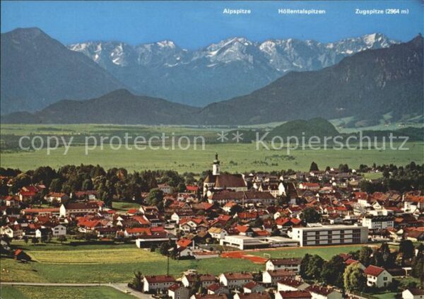 Murnau Staffelsee Fliegeraufnahme