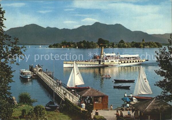 Chiemsee mit Fraueninsel
