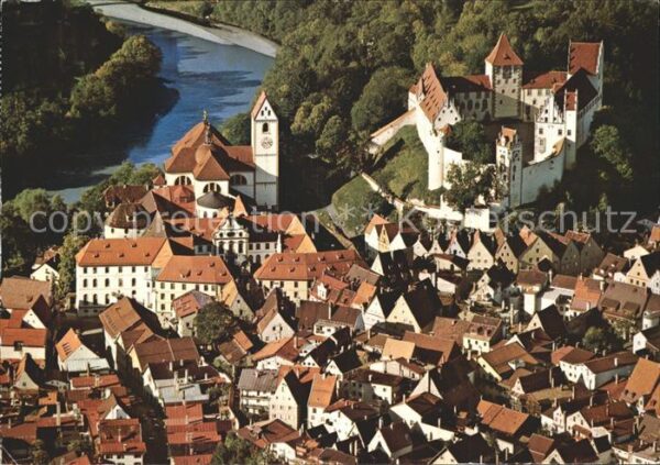 Fuessen Allgaeu Fliegeraufnahme