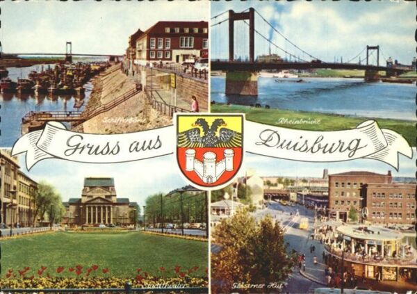 Duisburg Ruhr Rheinbrücke