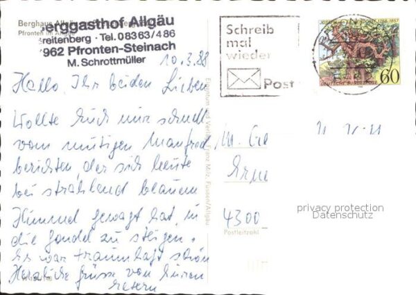 Pfronten Gasthaus Allgäu Steinach – Bild 2