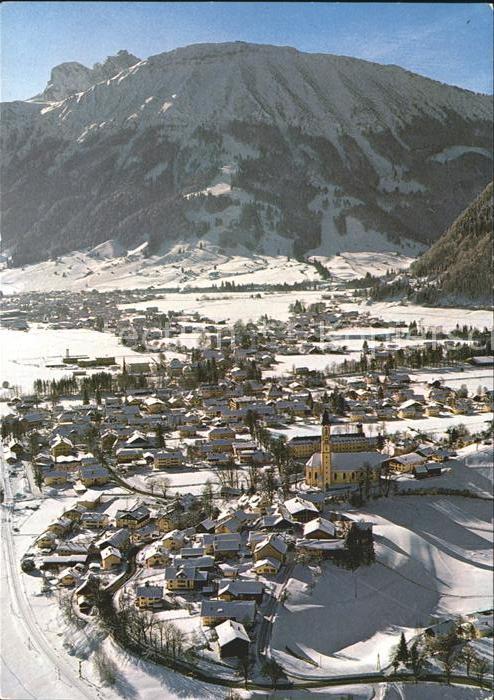 Pfronten Fliegeraufnahme mit Aggenstein und Brei